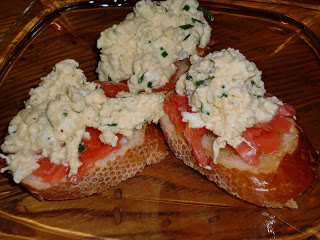 Smoked Salmon Scramble
