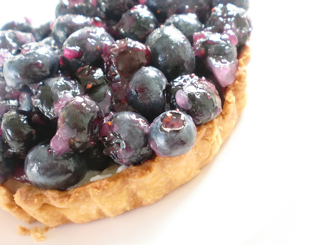 Farmer’s Market Blueberry Tartlets