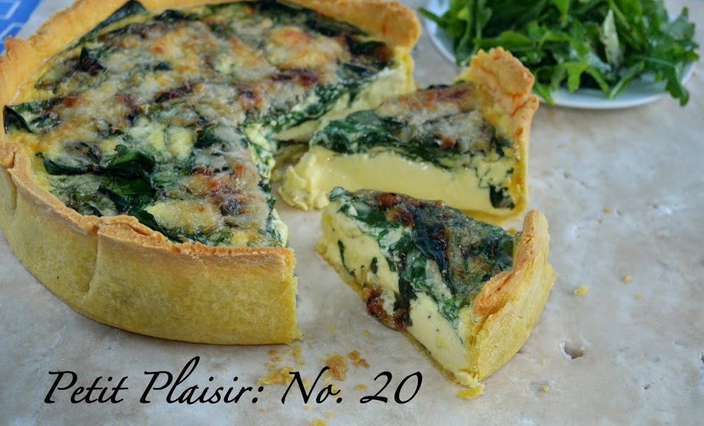 Gruyère & Spinach Quiche