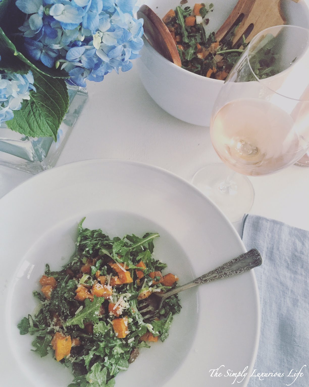 Sweet Potato & Arugula Salad