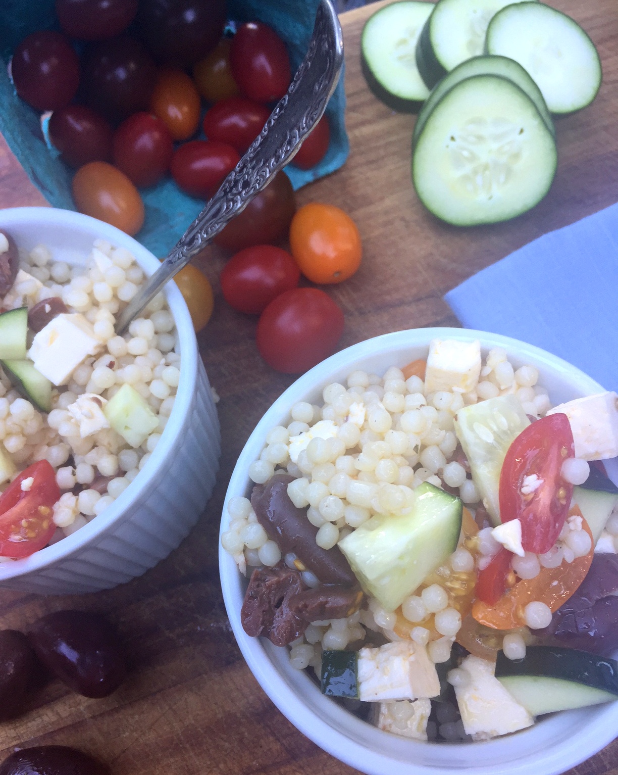 A Grecian Couscous Salad