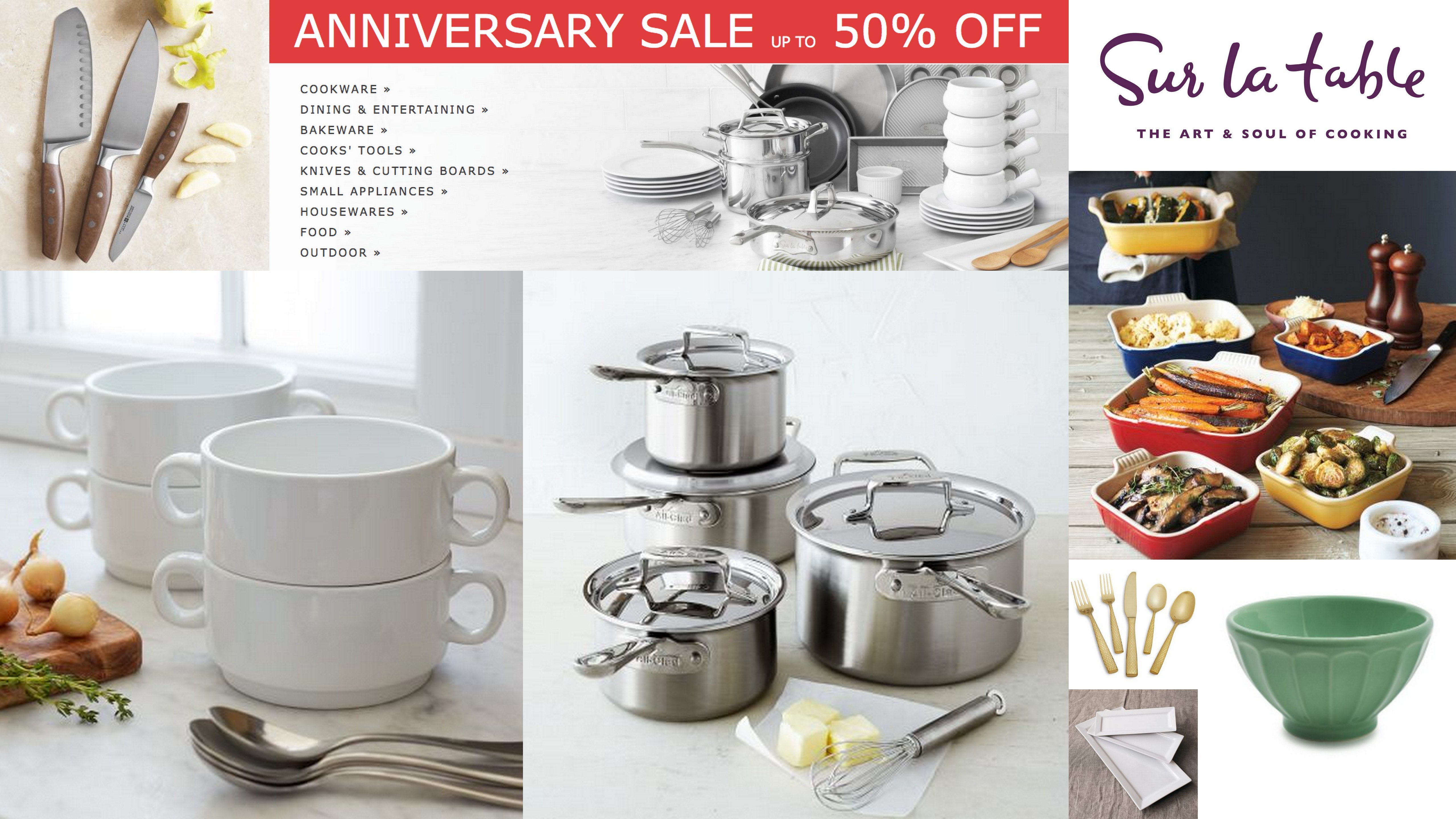 Save on the Kitchen Essentials: Sur La Table’s Anniversary Sale