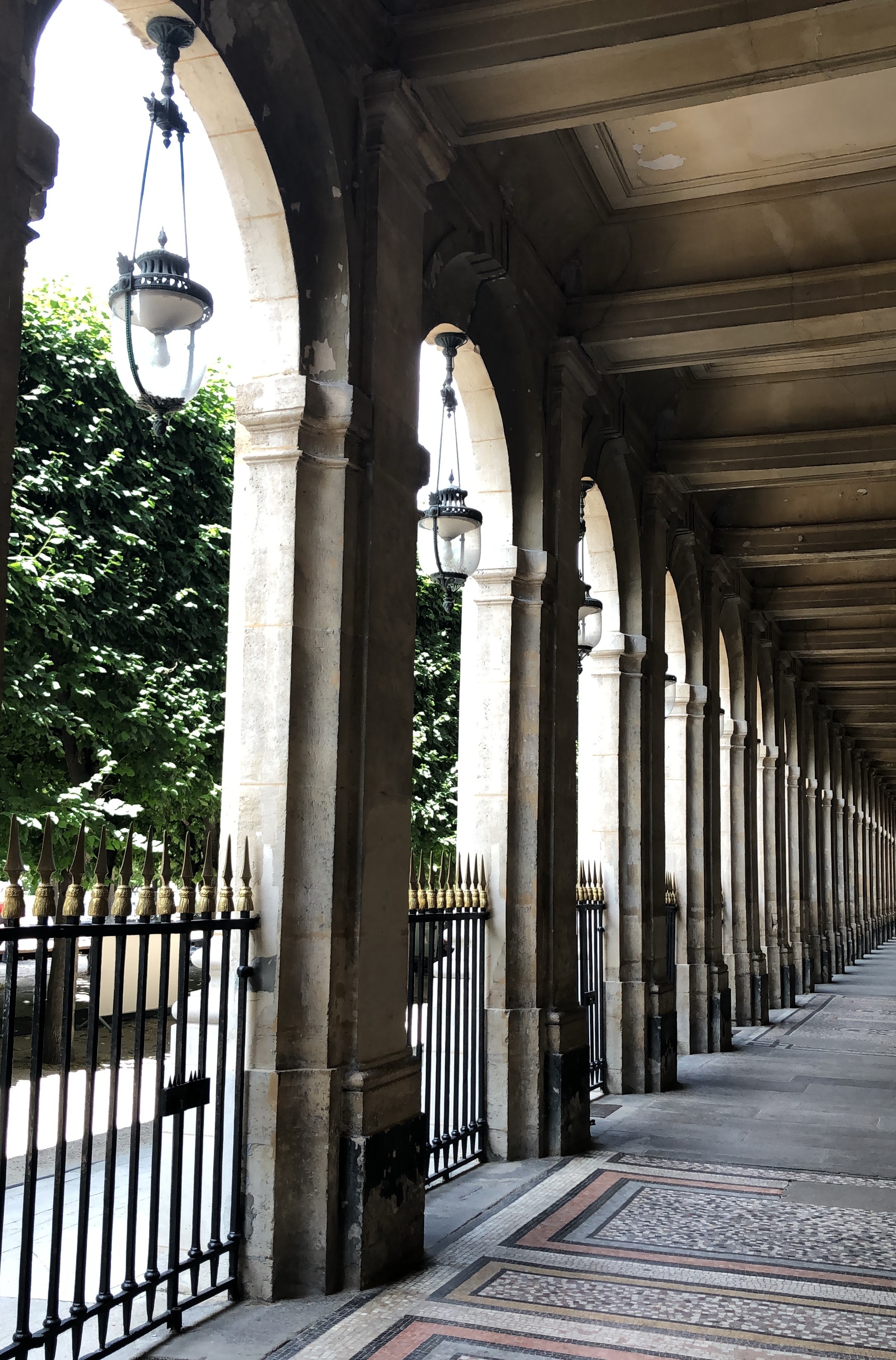 Everyday Life in Paris: A Fashion Show in the Palais-Royale