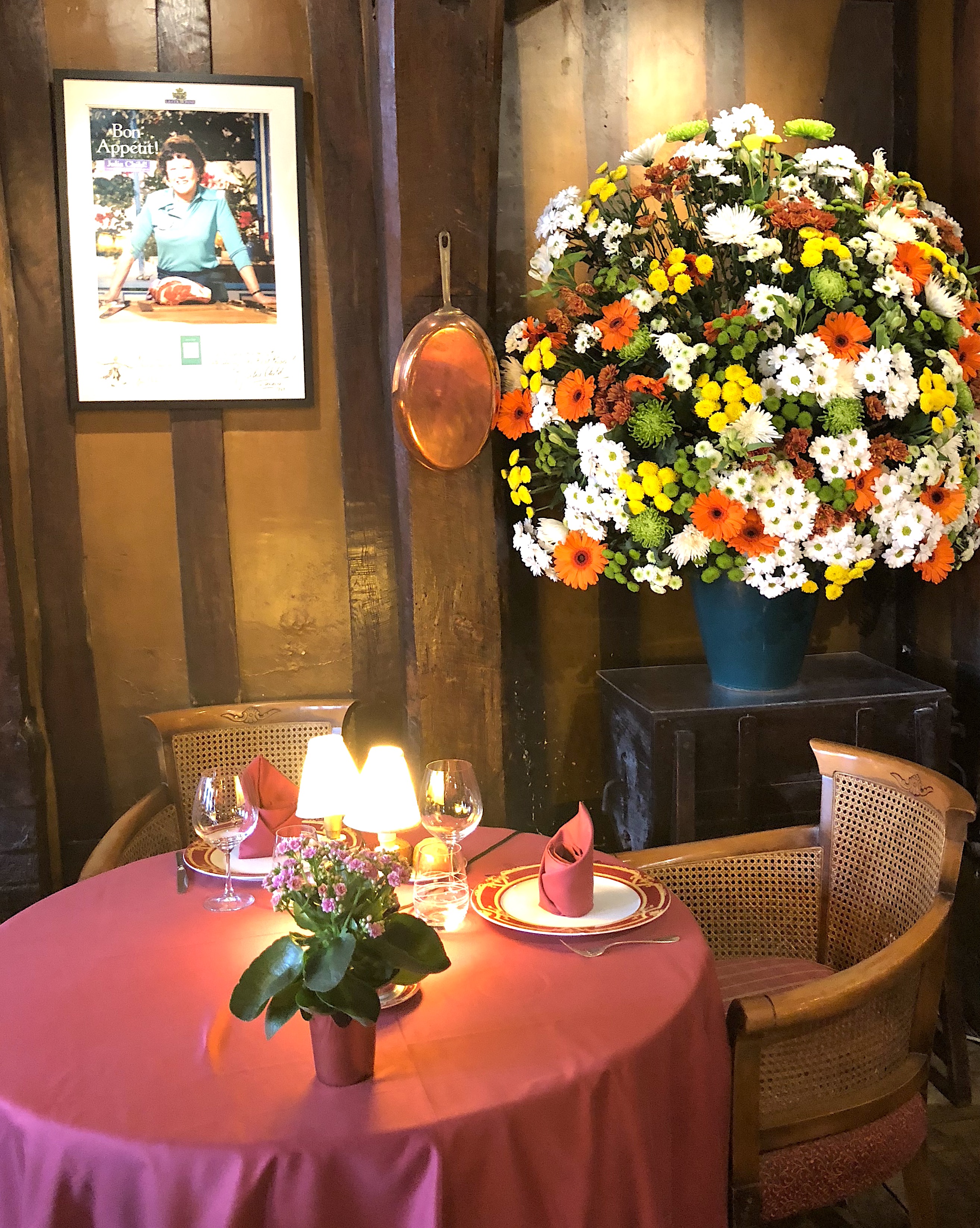 Lunch with Julia Child at La Couronne