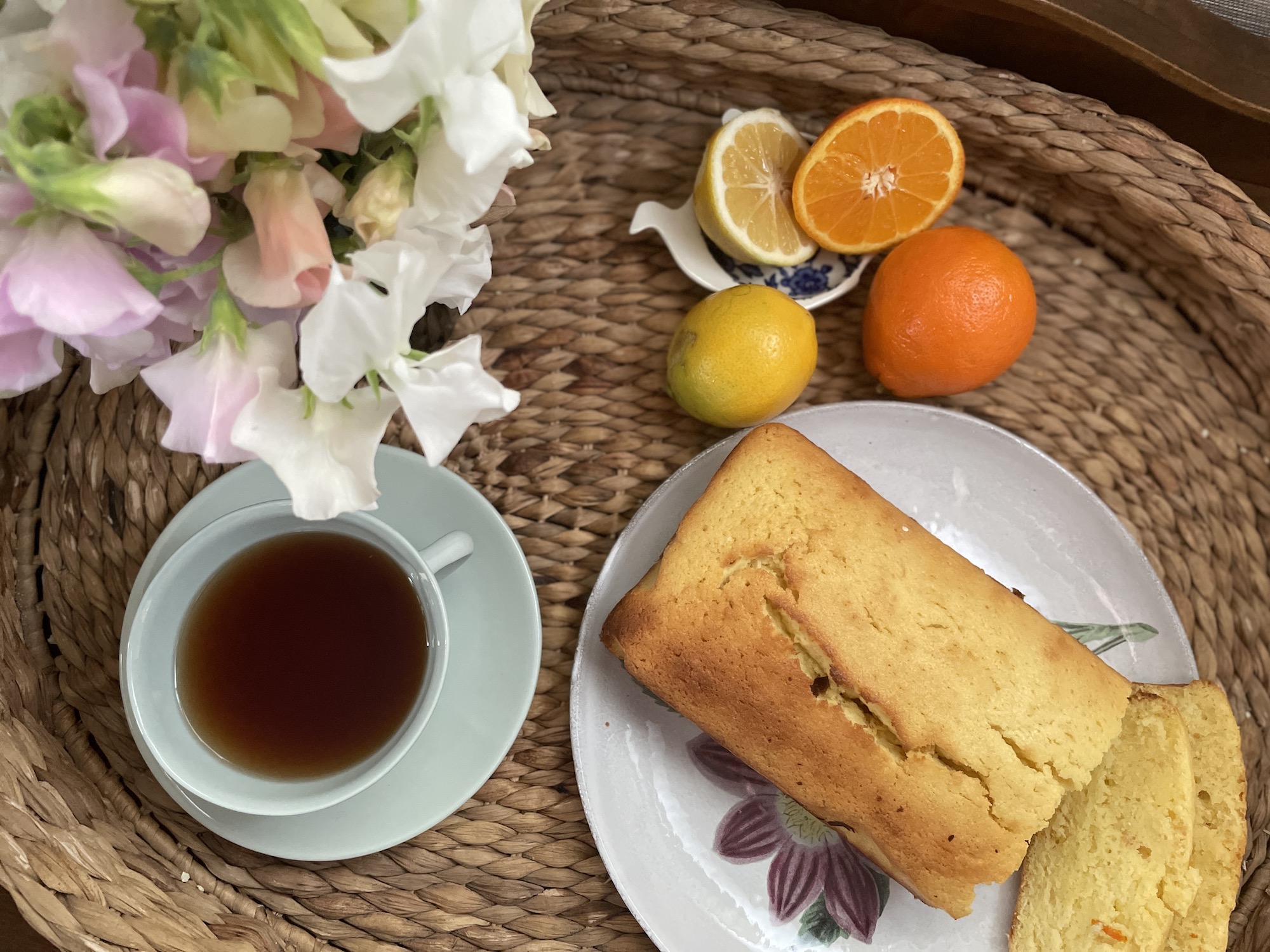 Lemon & Orange Pound Cake: A Citrus Bite for Afternoon Tea