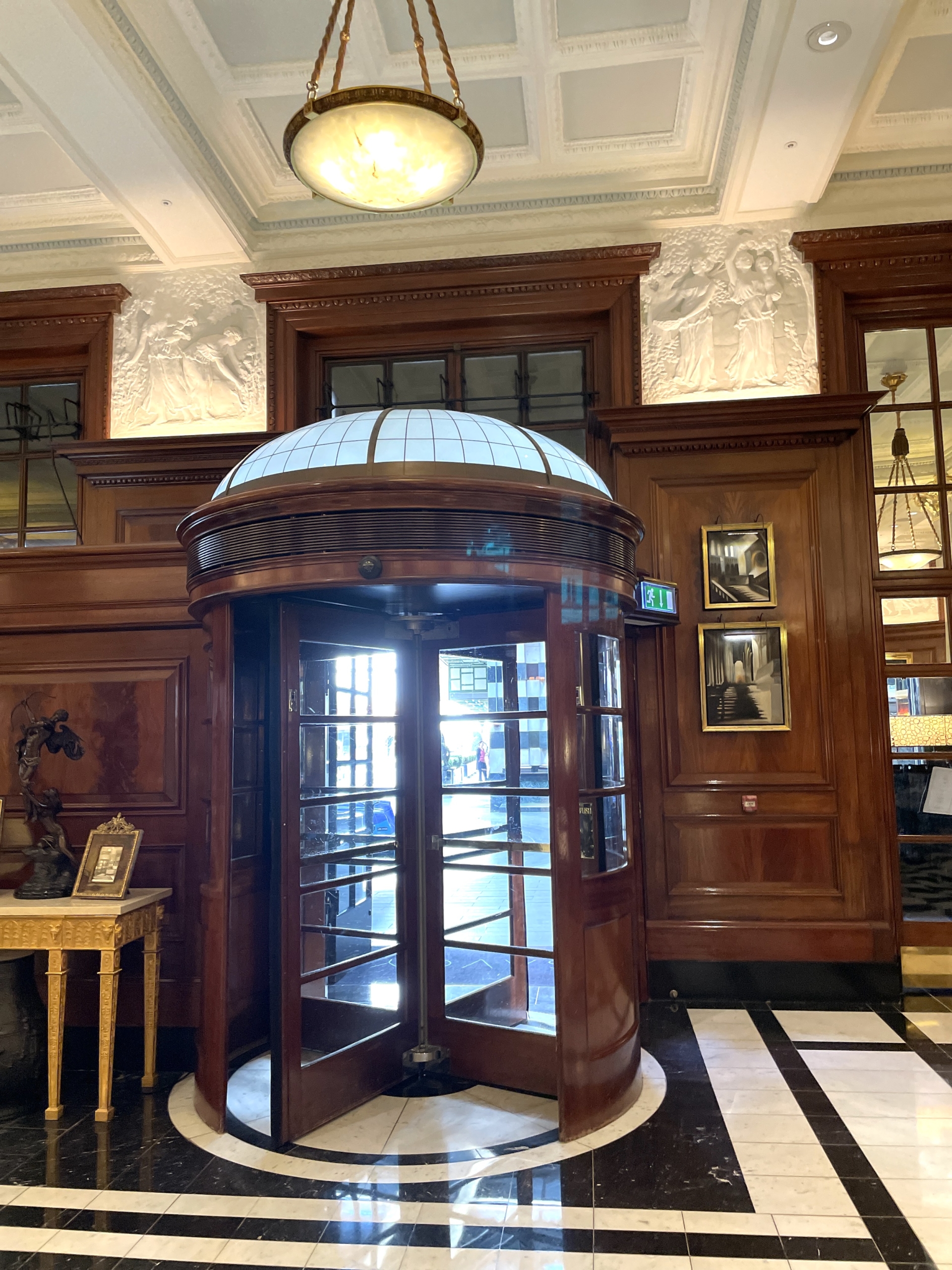 Staying at The Savoy in London