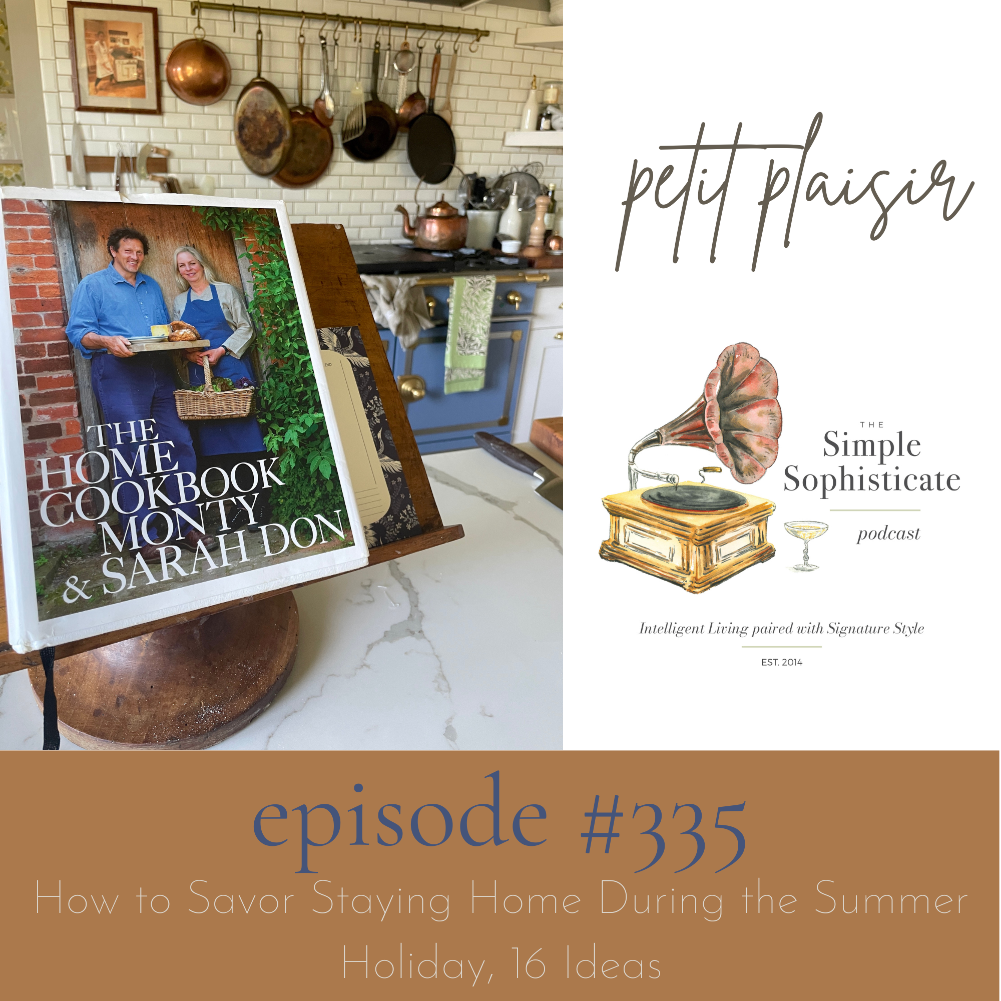 The Home Cookbook by Monty & Sarah Don, petit plaisir #335