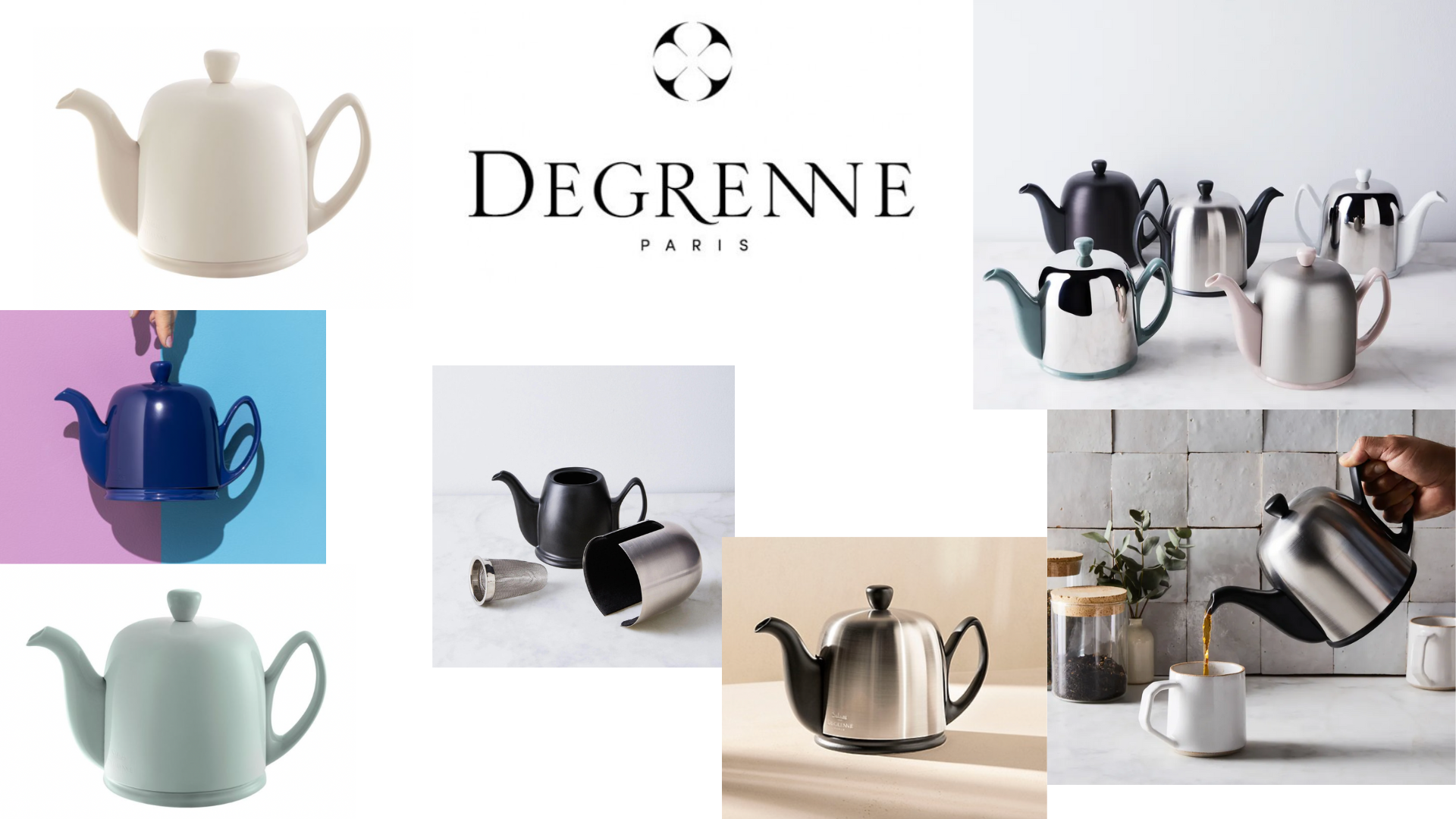 The 3rd Giveaway — a Degrenne Salam Teapot & Dammann Frères Thé