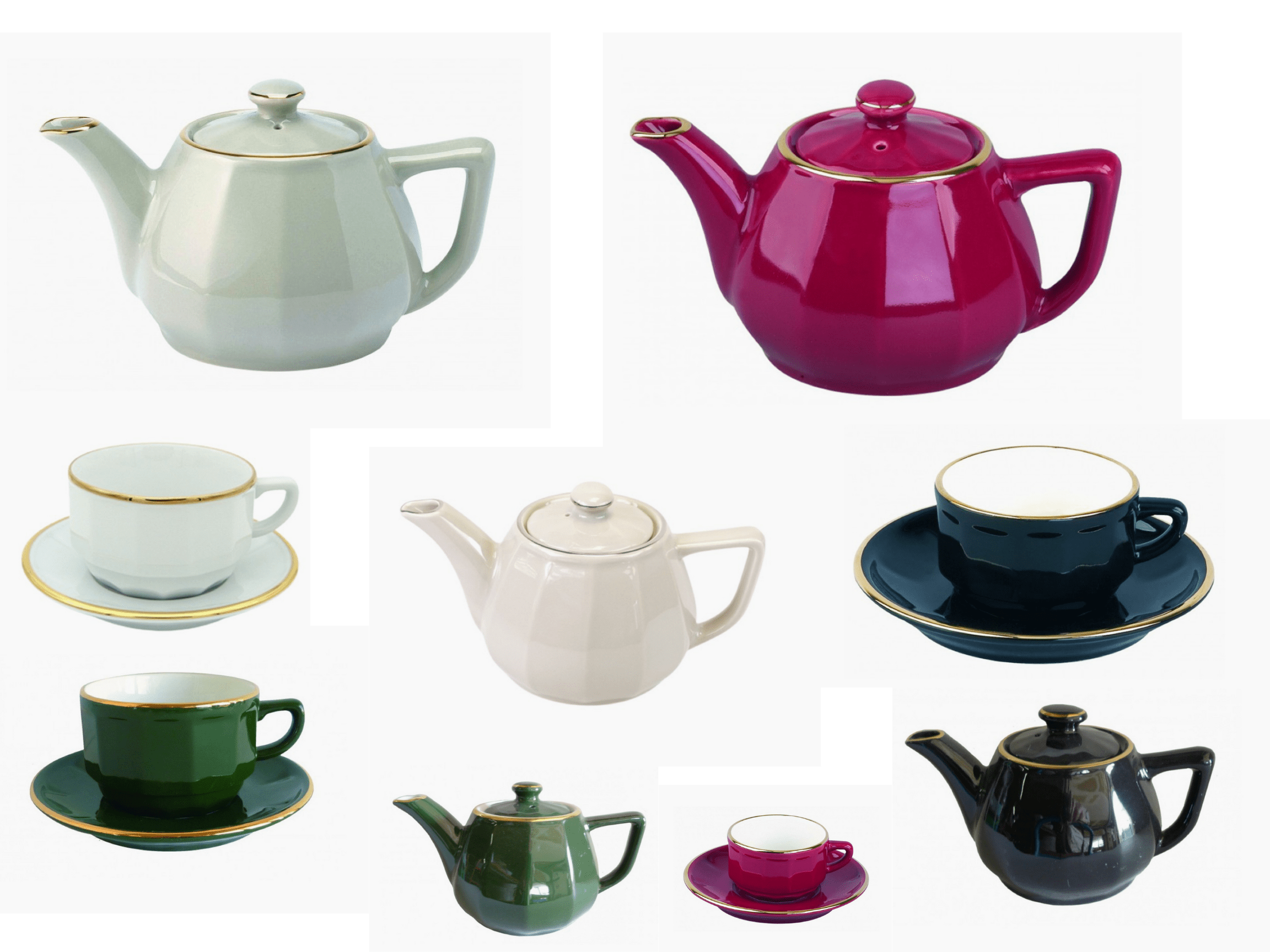 The Grand Giveaway: An Apilco Teacup Set (4 cups & saucers and 1 teapot)