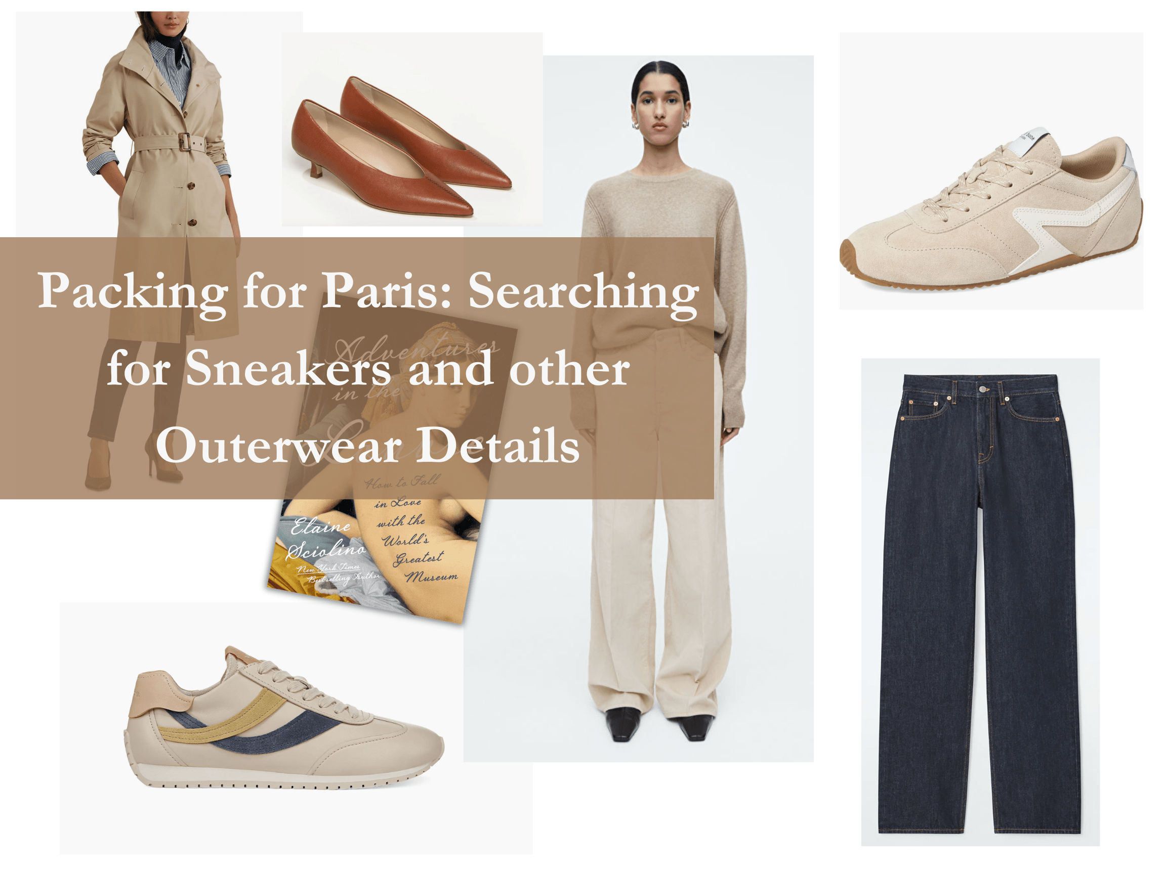 Packing for Paris: Searching for Sneakers and other Outerwear Details