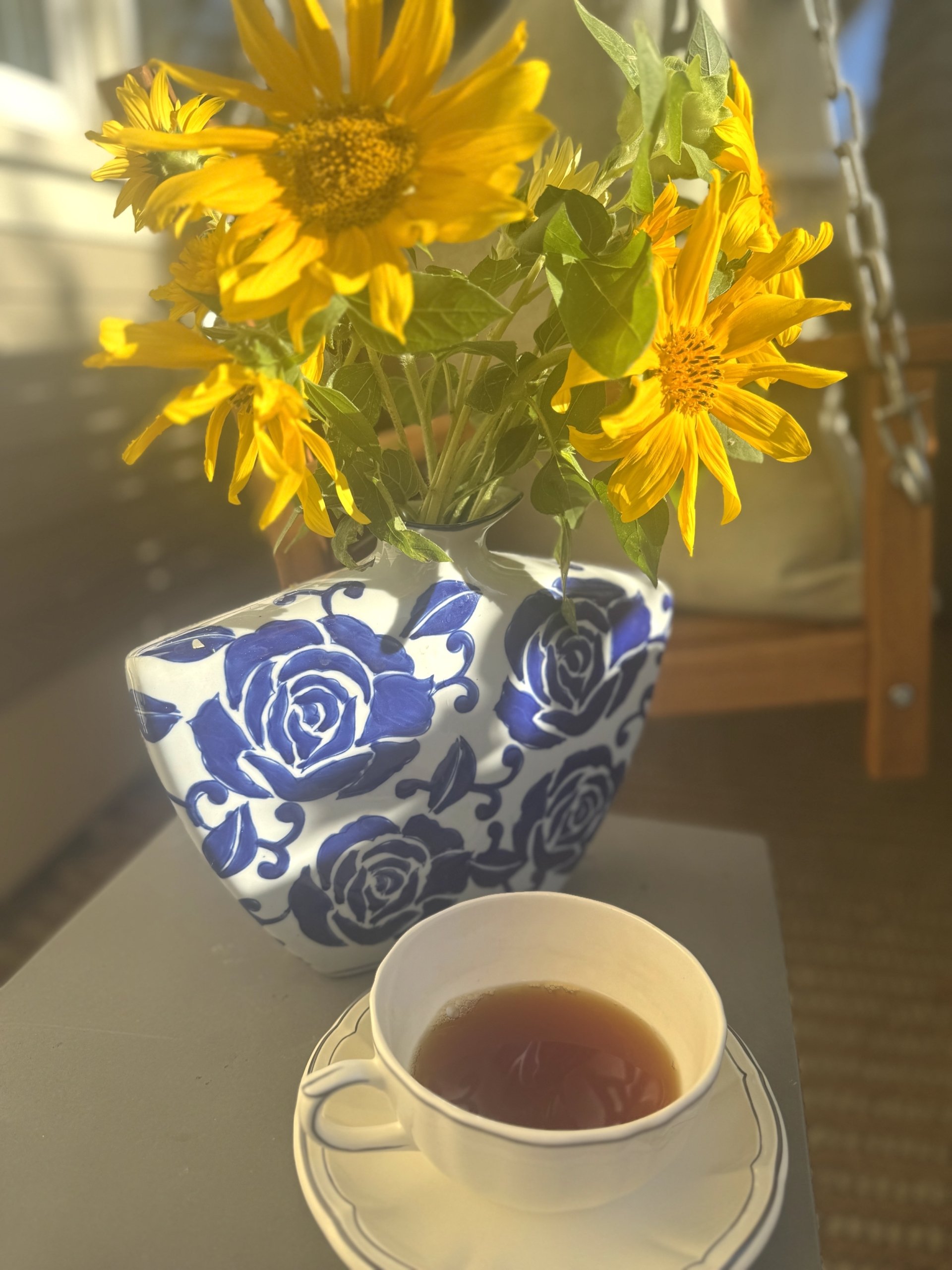 Morningsunflwoersteacup