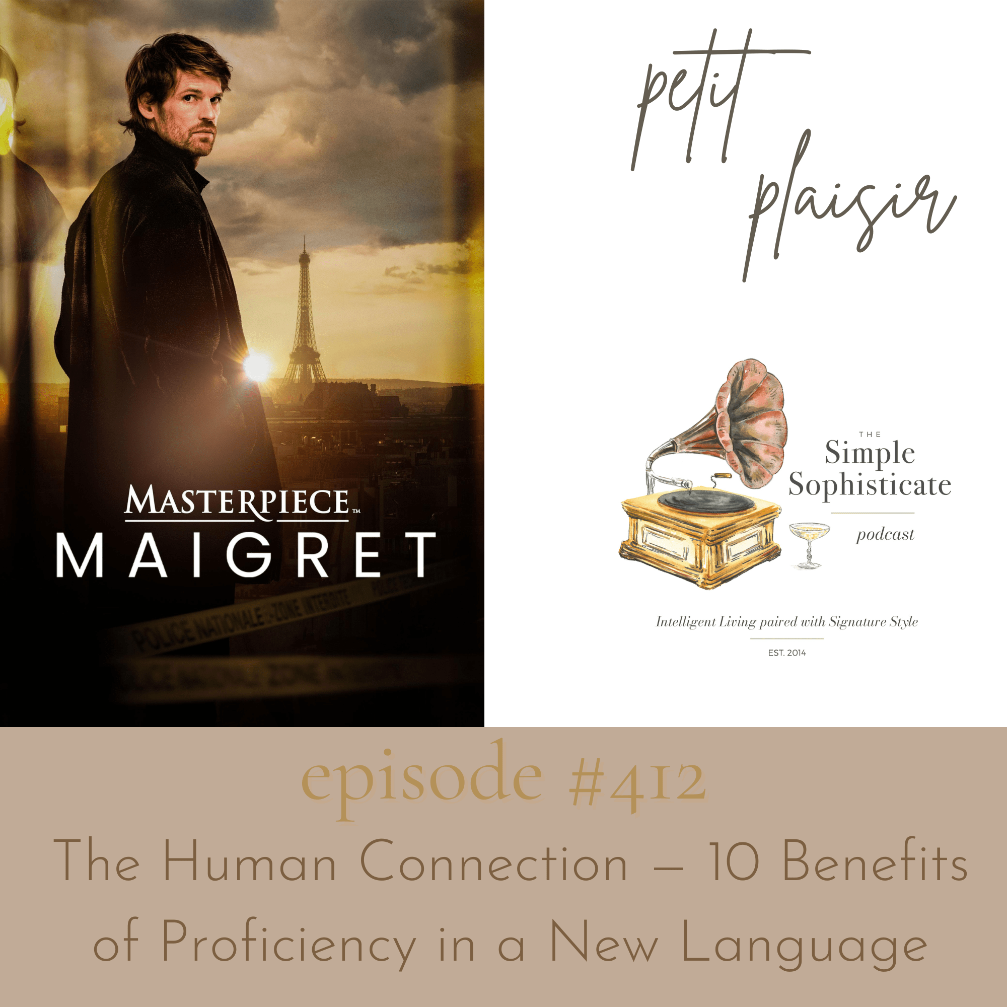 Maigret, tv series – petit plaisir #412