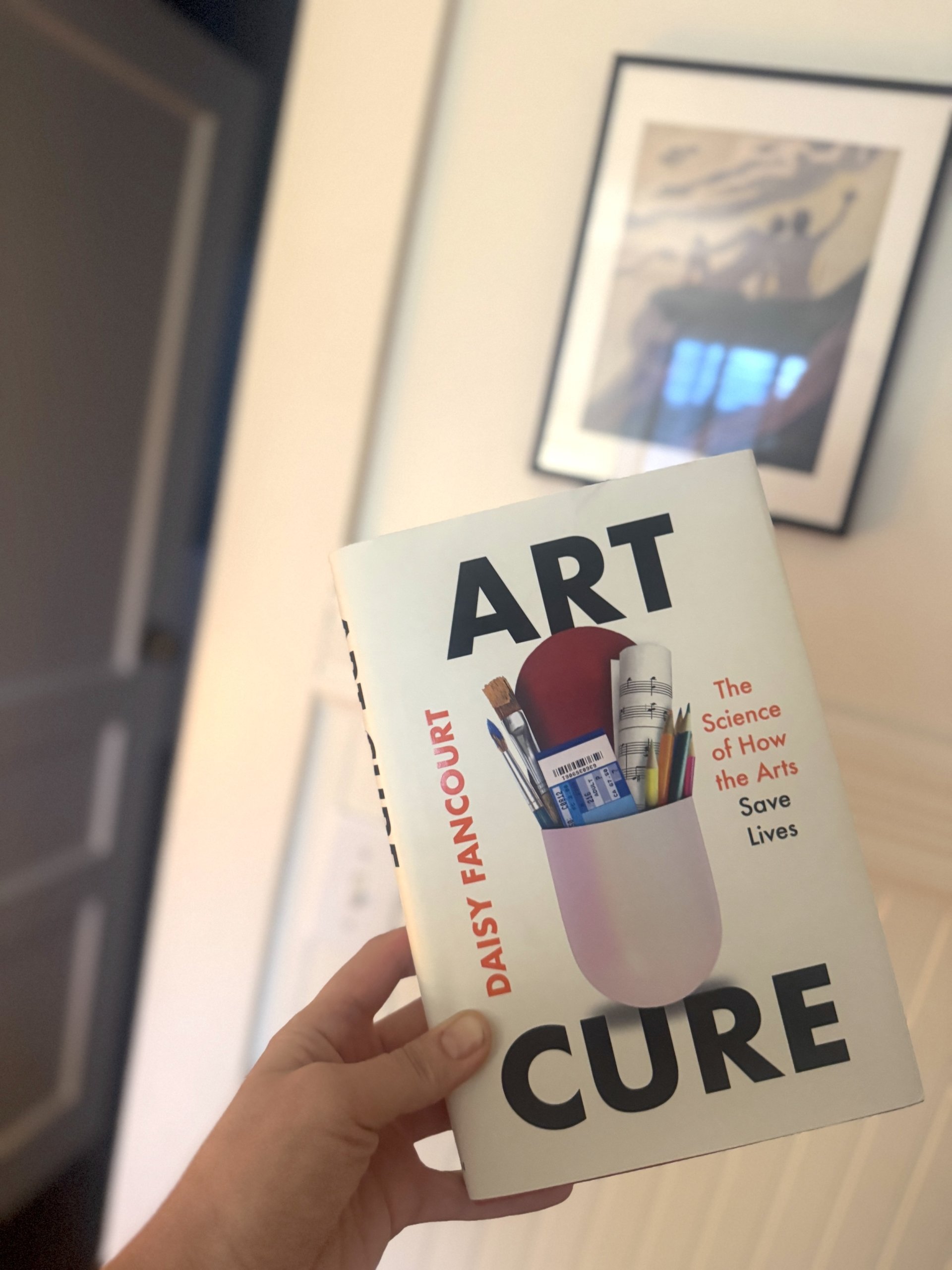 Artcurebookbeachpaintingprint